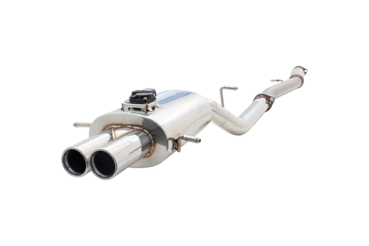 Xforce 3" Cat-Back System with Twin Tip Varex Muffler, 304 Stainless Steel