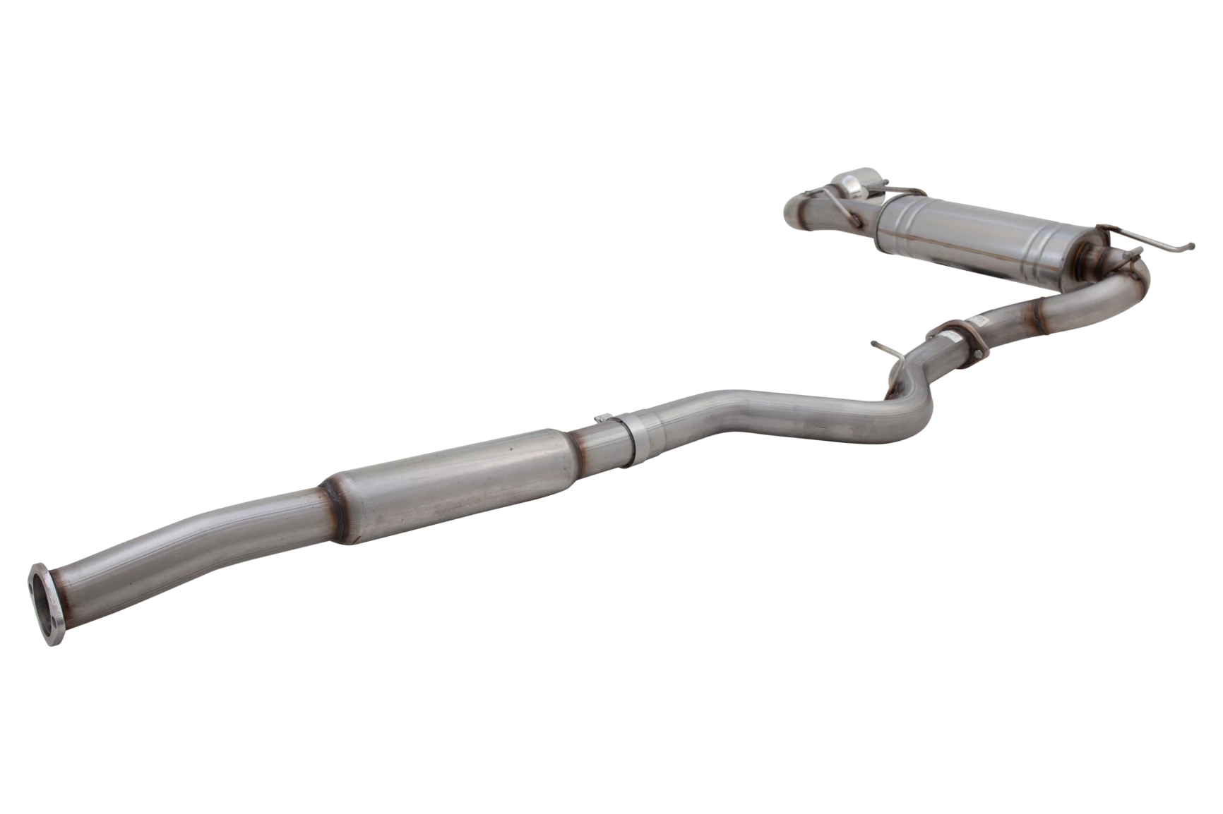 Xforce 3" Cat-Back System, 409 Raw Stainless Steel-2