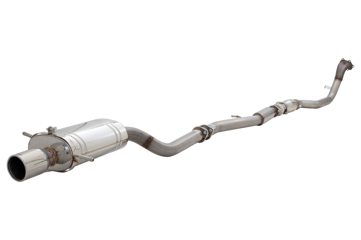 Xforce 3" Turbo-Back System, 409 Raw Stainless Steel (for track and off road use only)