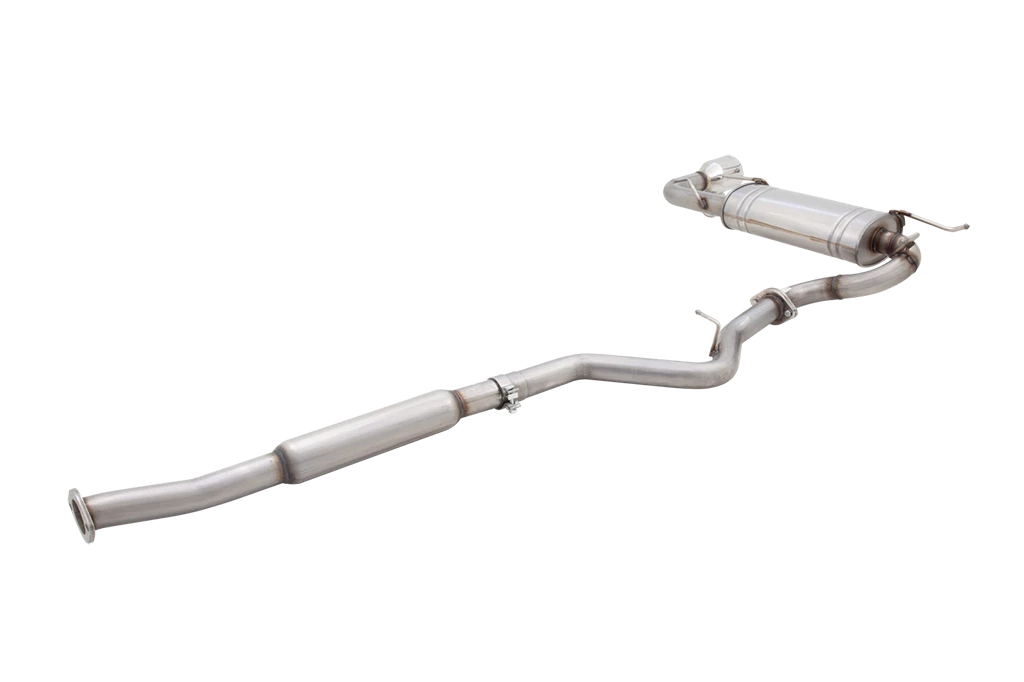 Xforce 2.5" Cat-Back System, 409 Raw Stainless Steel-2