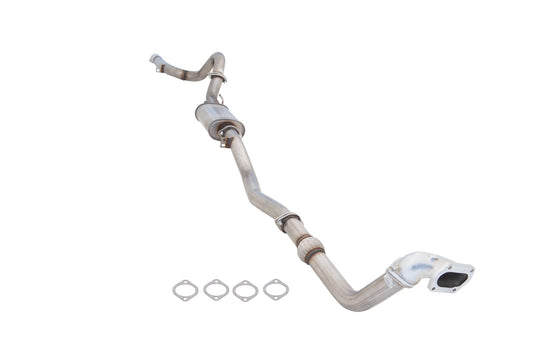 Xforce 3" Turbo-Back System, 409 Raw Stainless Steel (for track and off road use only)