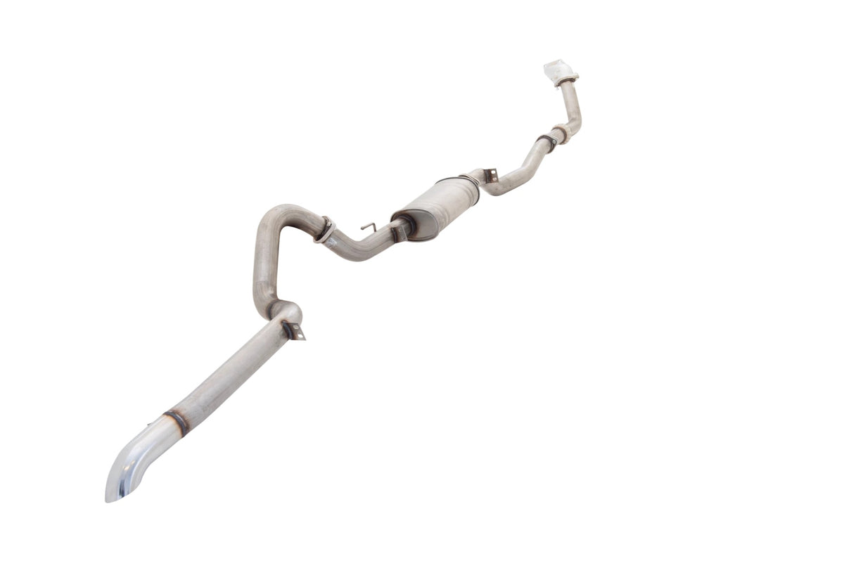 Xforce 3" Turbo-Back System, 409 Raw Stainless Steel (for track and off road use only)