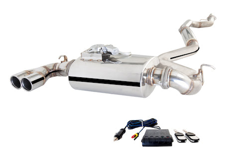 Xforce 2.5" Cat-Back System with Varex Muffler, 304 Stainless Steel