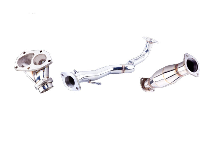 Xforce 3" Turbo-Back System with Varex Muffler, 304 Stainless Steel-2