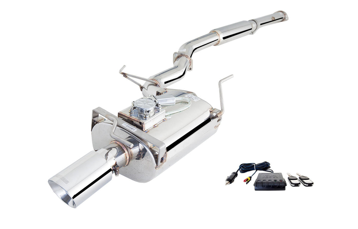 Xforce 3" Turbo-Back System with Varex Muffler, 304 Stainless Steel-3
