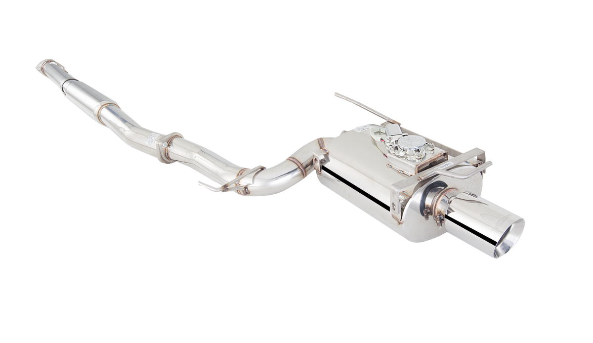 Xforce 3" Cat-Back System with Varex Muffler, 304 Stainless Steel
