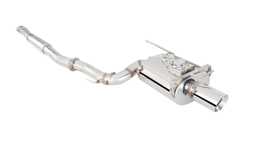 Xforce 3" Cat-Back System with Varex Muffler, 304 Stainless Steel
