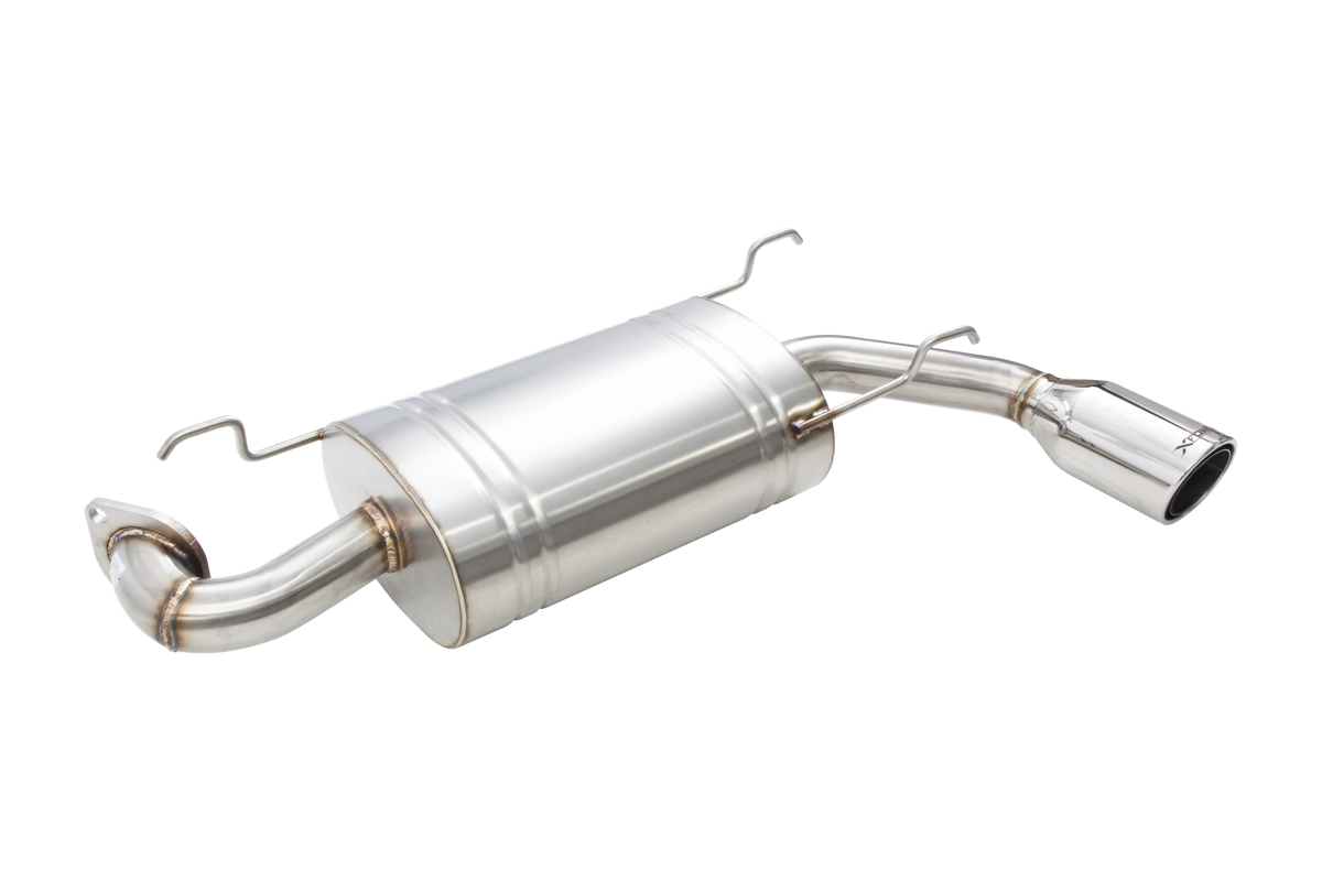 Xforce 2.25" Axle-Back, 304 Stainless Steel-2