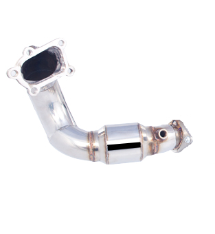 Xforce 3″ Downpipe with High-Flow Catalytic Converter, 304 Stainless Steel (for track and off road use only)