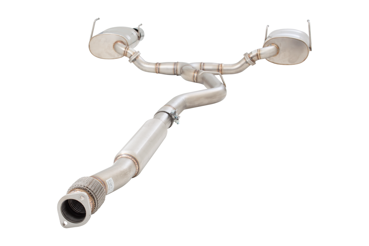 Xforce 3" Cat-Back System, 304 Stainless Steel-2