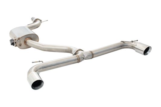 Xforce 3" Cat-Back System with Varex Muffler, 304 Stainless Steel