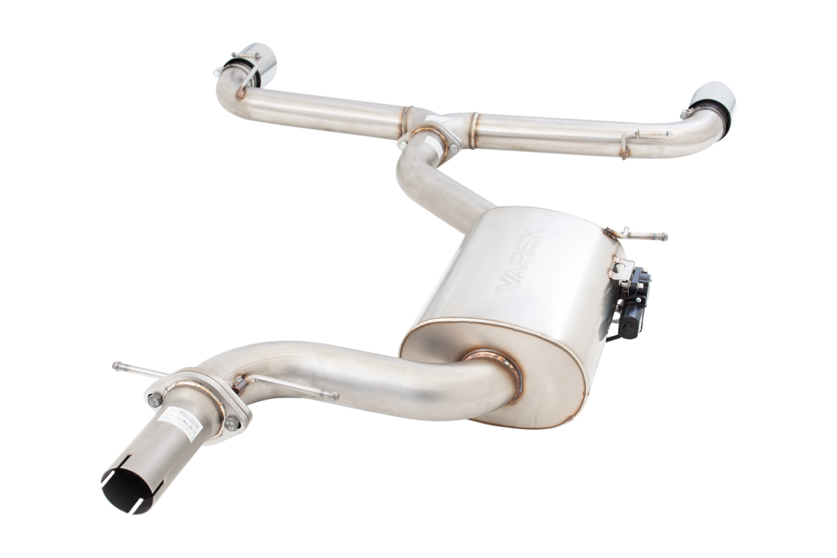 Xforce 3" Cat-Back System with Varex Muffler, 304 Stainless Steel-3