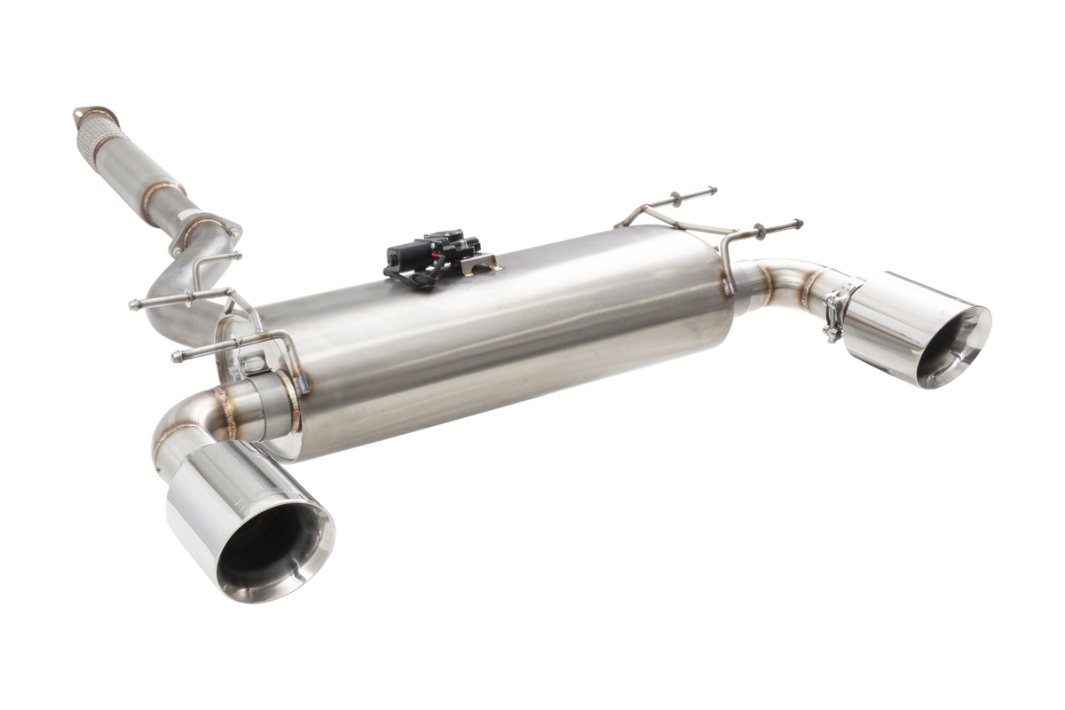 Xforce 3" Cat-Back System with Varex Muffler, 304 Stainless Steel