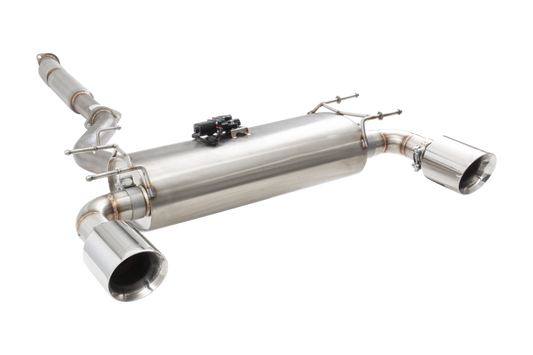 Xforce 2.5" Cat-Back System with Varex Muffler, 304 Stainless Steel