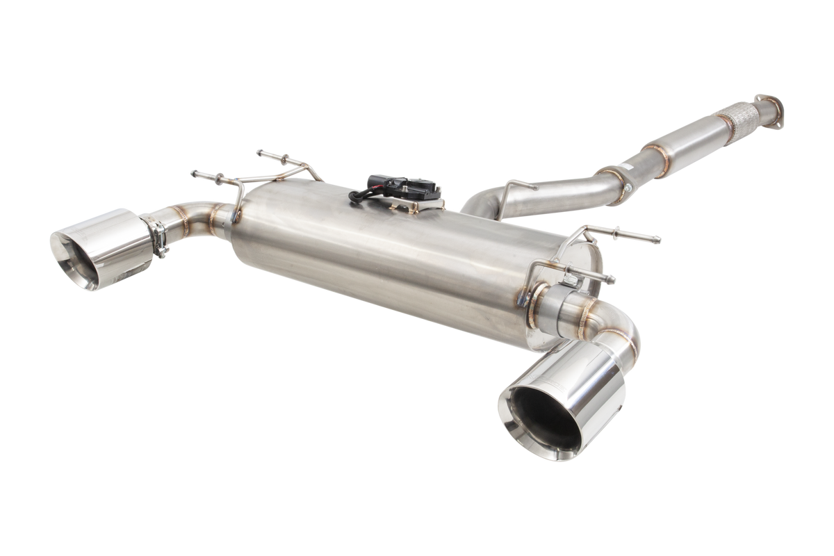 Xforce 2.5" Cat-Back System with Varex Muffler, 304 Stainless Steel-6