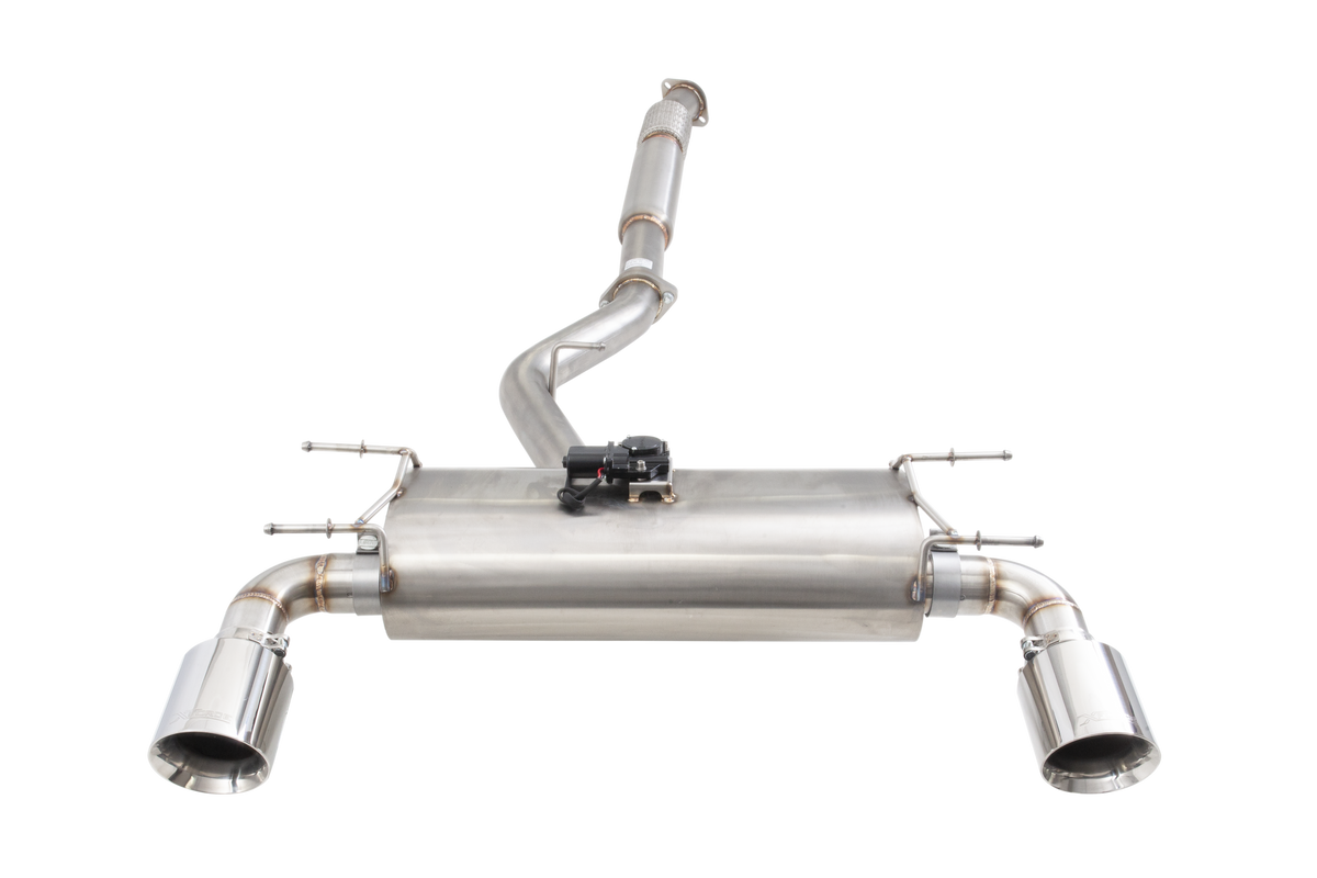 Xforce 2.5" Cat-Back System with Varex Muffler, 304 Stainless Steel-5