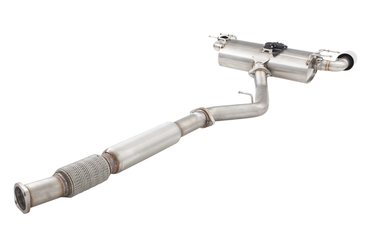 Xforce 2.5" Cat-Back System with Varex Muffler, 304 Stainless Steel-4