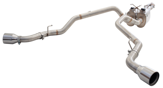 Xforce 2.5″ to twin 3″ Varex Cat-Back System, 304 Stainless Steel