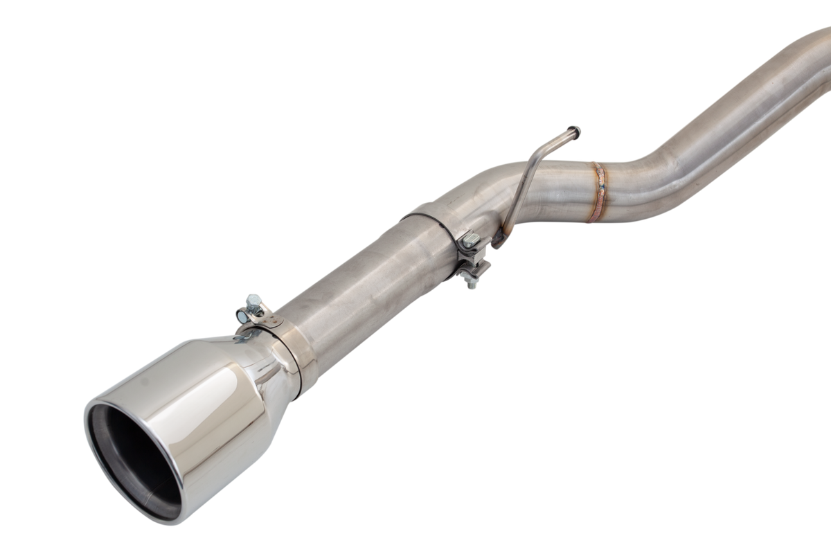 Xforce 2.5″ to twin 3″ Varex Cat-Back System, 304 Stainless Steel-3