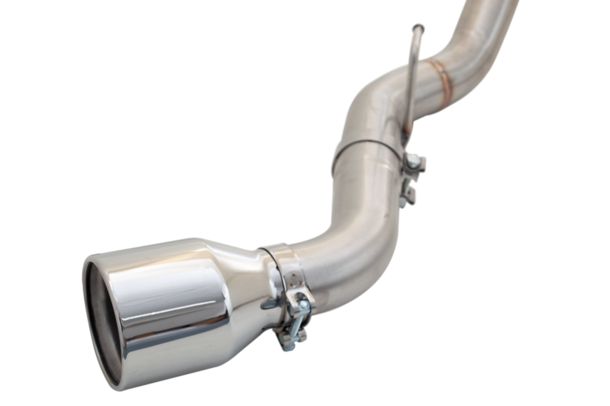 Xforce 2.5″ to twin 3″ Varex Cat-Back System, 304 Stainless Steel-4