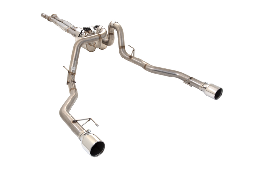 Xforce 3" Varex Valved Cat-Back Exhaust System, 304 Stainless Steel