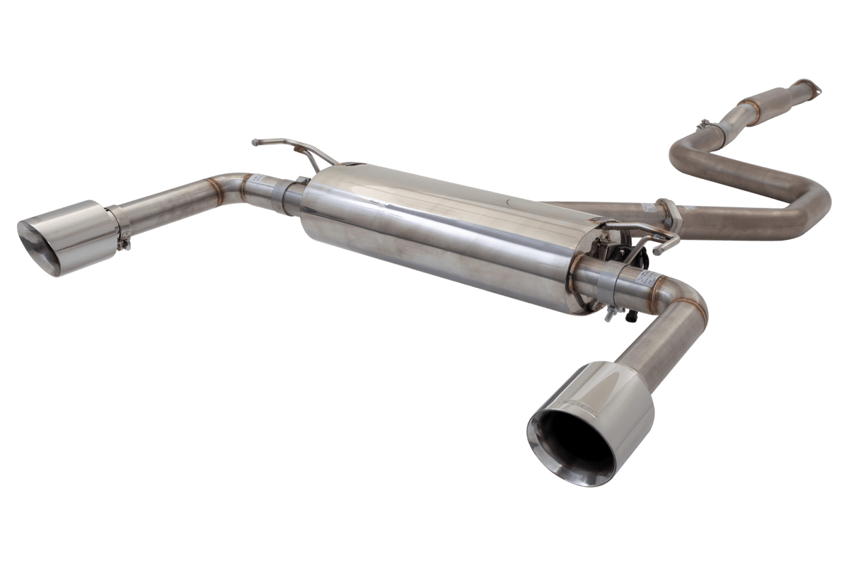 Xforce 3" Cat-Back System with Varex Muffler, 304 Stainless Steel