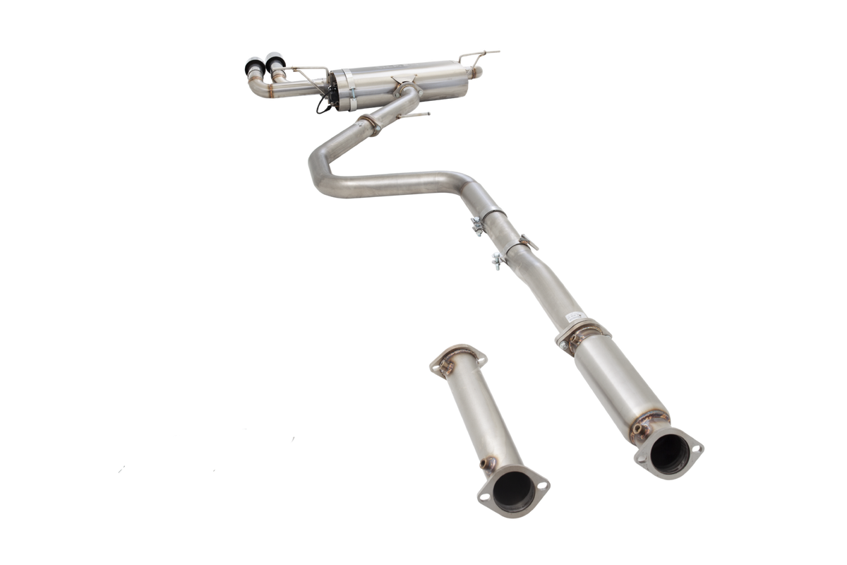 Xforce 3" Cat-Back System with Varex Muffler, 304 Stainless Steel-2