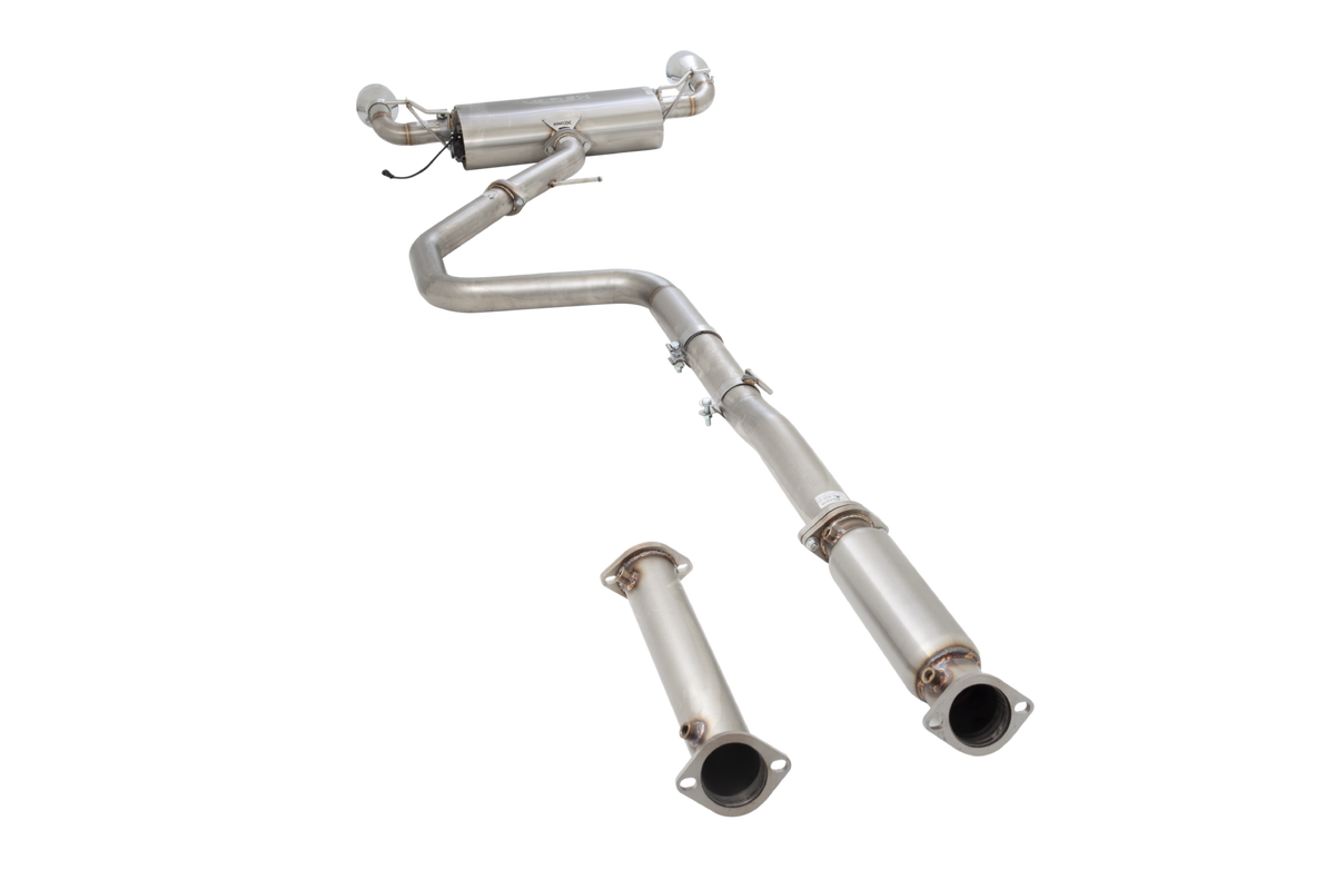 Xforce 3" Cat-Back System with Varex Muffler, 304 Stainless Steel-2