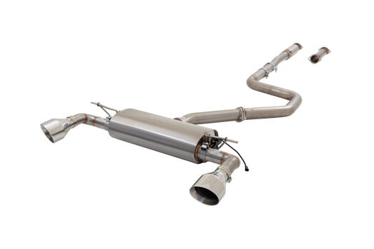 Xforce 3" Cat-Back System with Varex Muffler, 304 Stainless Steel