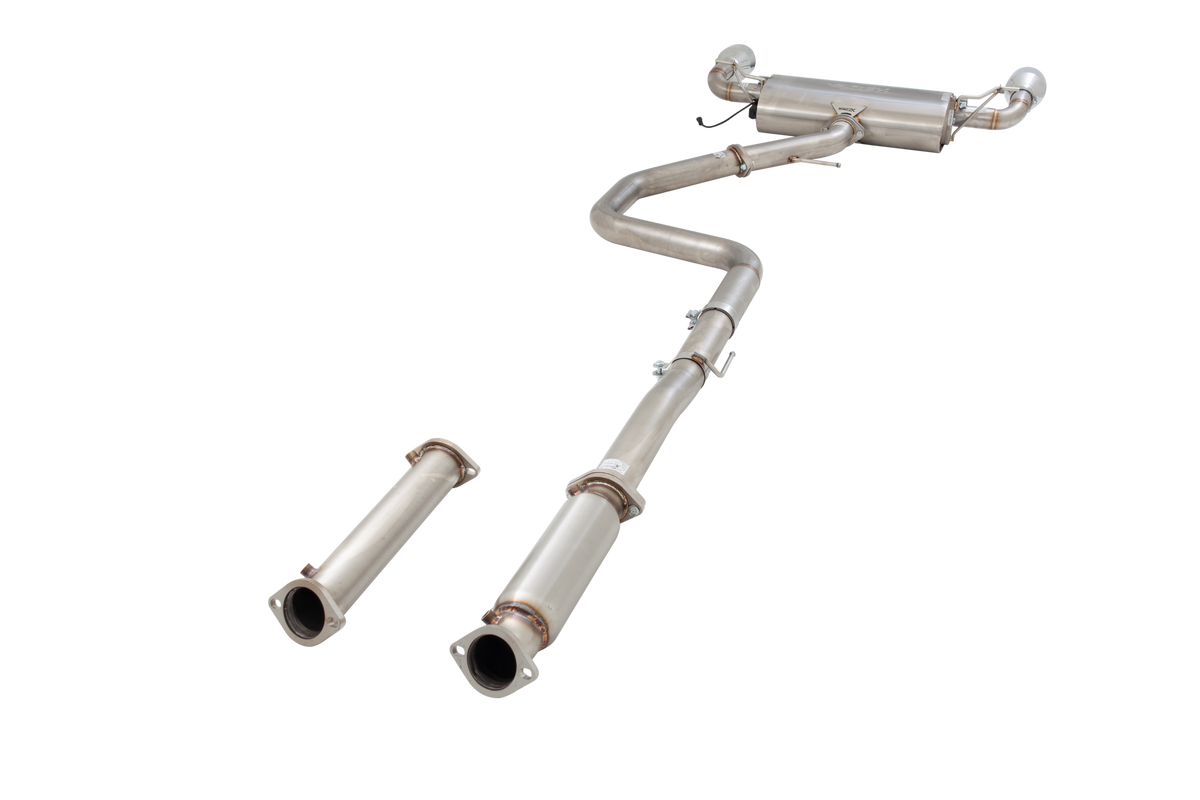 Xforce 3" Cat-Back System with Varex Muffler, 304 Stainless Steel-5
