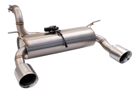 Xforce 2.5" Axle-Back System with Varex Muffler, 304 Stainless Steel