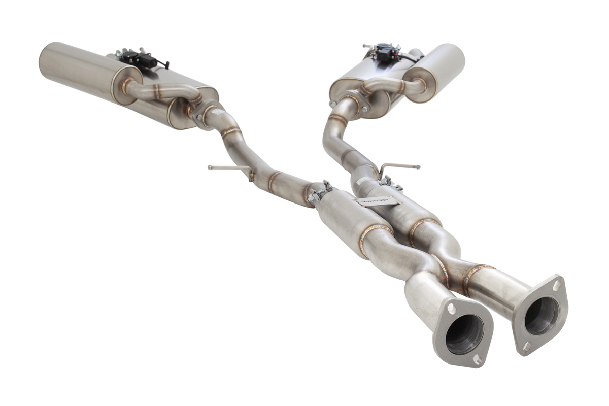 Xforce 2.5" Cat-Back System with Varex Mufflers, 304 Stainless Steel-2