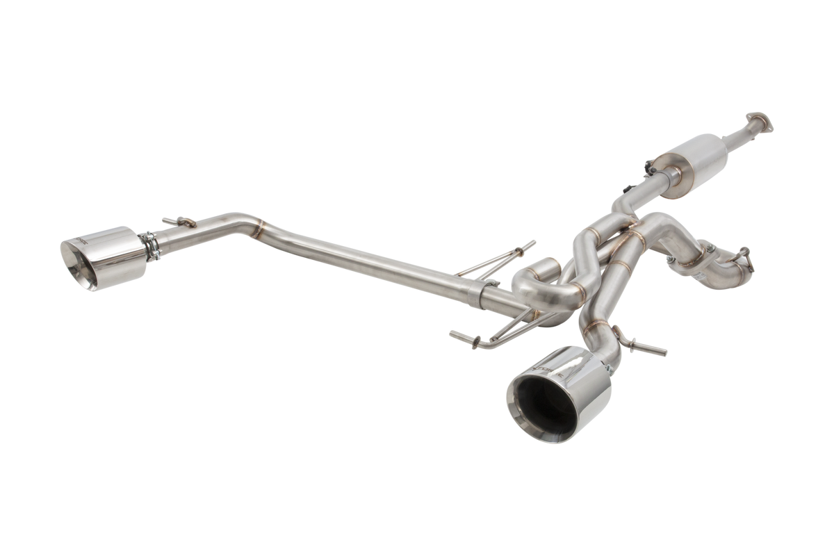 Xforce 2.5" Cat-Back System with Varex Muffler, 304 Stainless Steel
