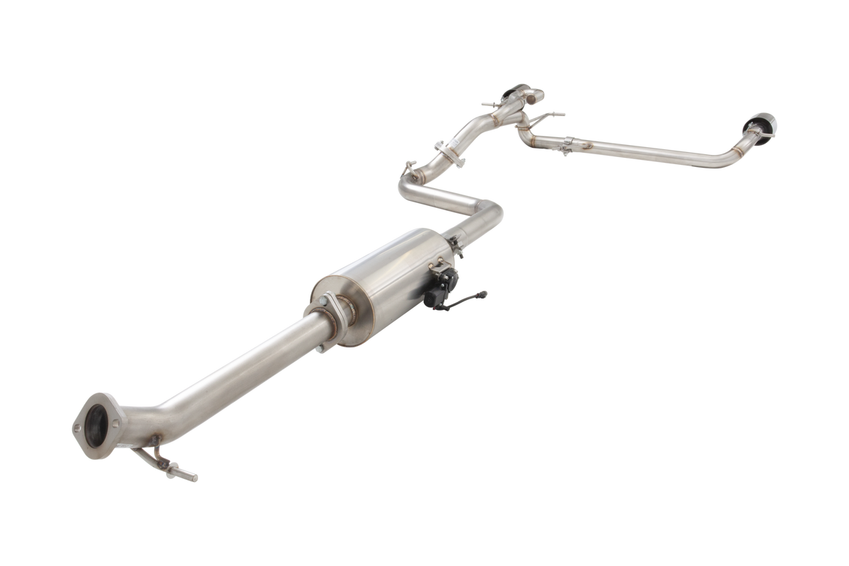 Xforce 2.5" Cat-Back System with Varex Muffler, 304 Stainless Steel-2