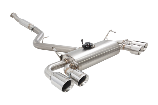 Xforce 3" Cat-Back System with Varex Muffler, 304 Stainless Steel