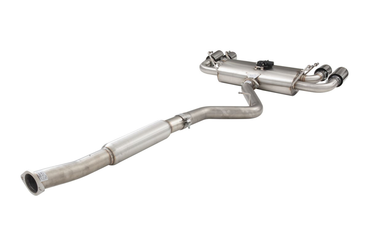 Xforce 3" Cat-Back System with Varex Muffler, 304 Stainless Steel-4