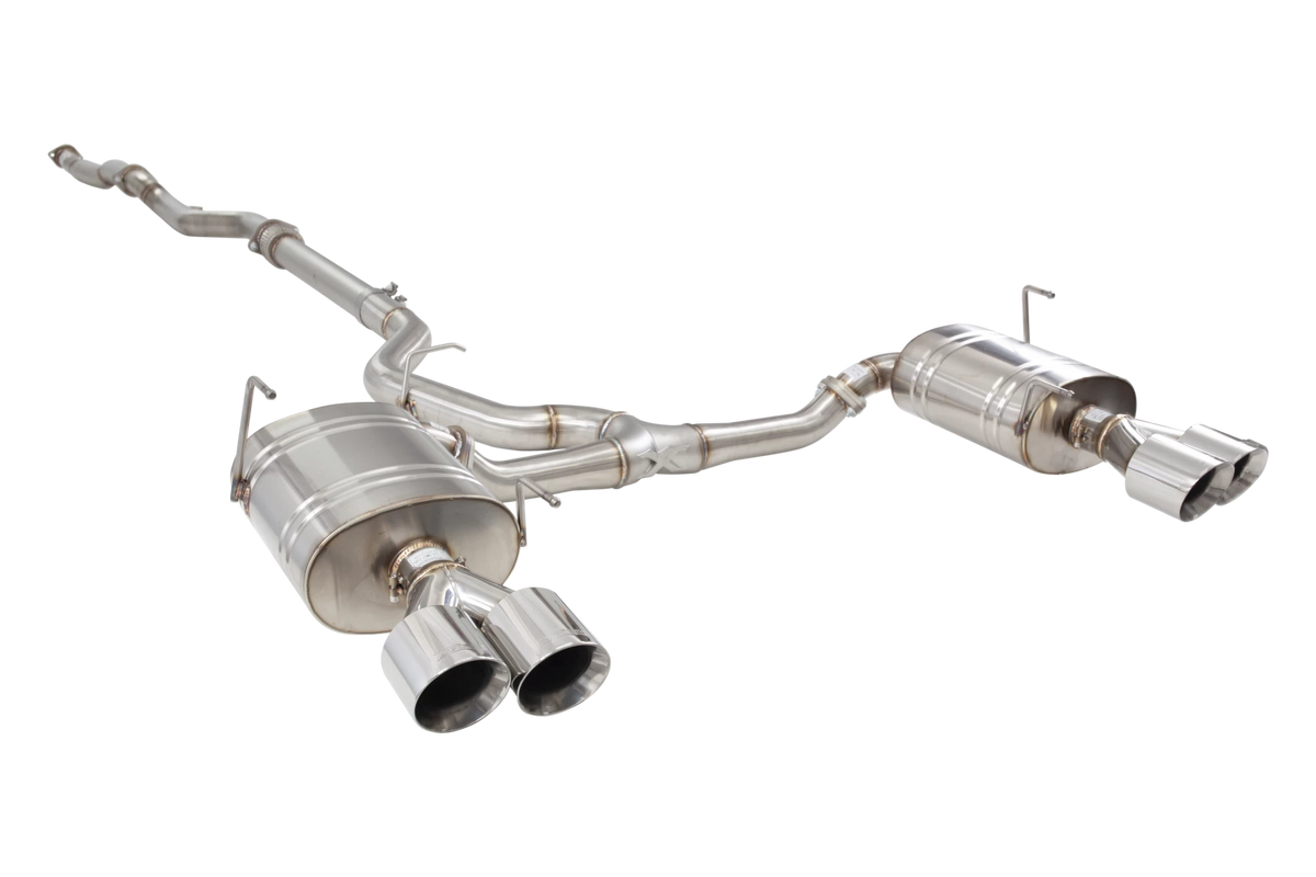 Xforce 3" Cat-Back Street System, 304 Stainless Steel