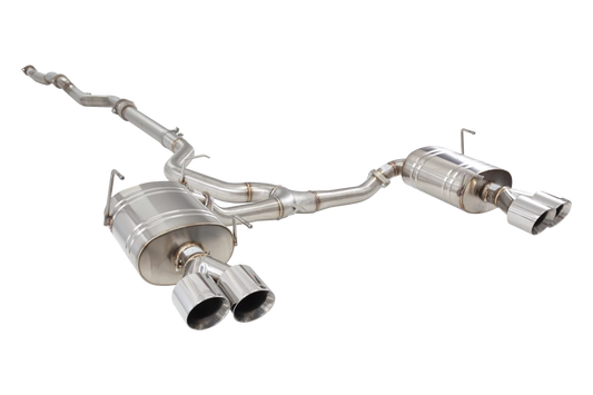 Xforce 3" Cat-Back Street System, 304 Stainless Steel