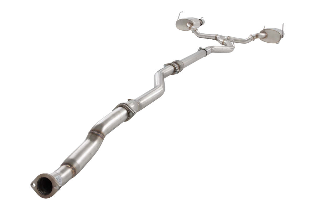 Xforce 3" Cat-Back Street System, 304 Stainless Steel-2