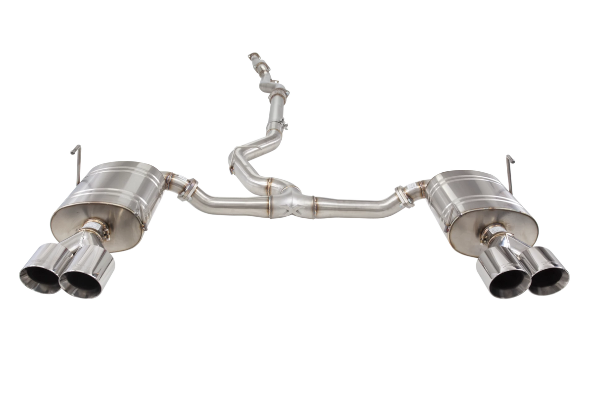 Xforce 3" Cat-Back Street System, 304 Stainless Steel-3