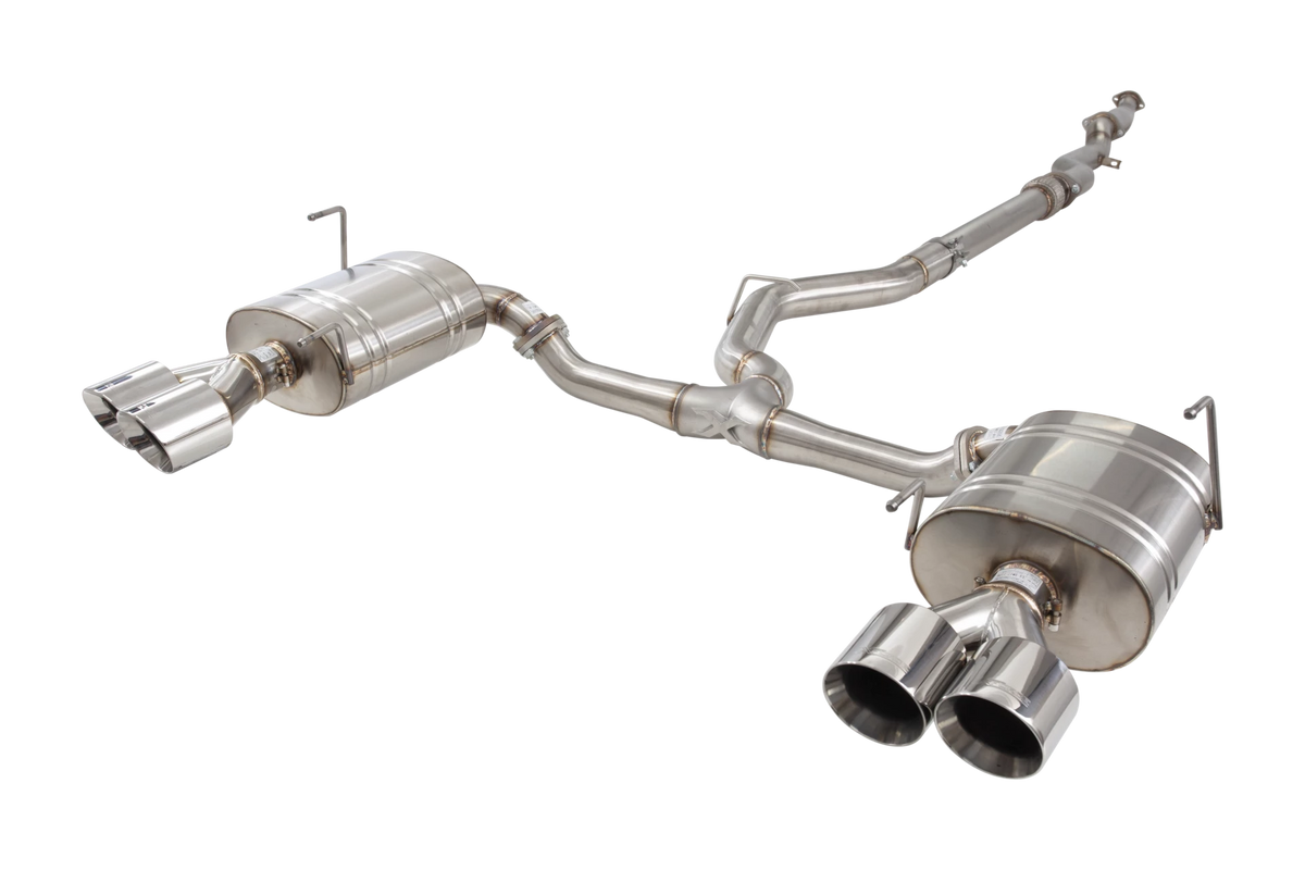Xforce 3" Cat-Back Street System, 304 Stainless Steel-4