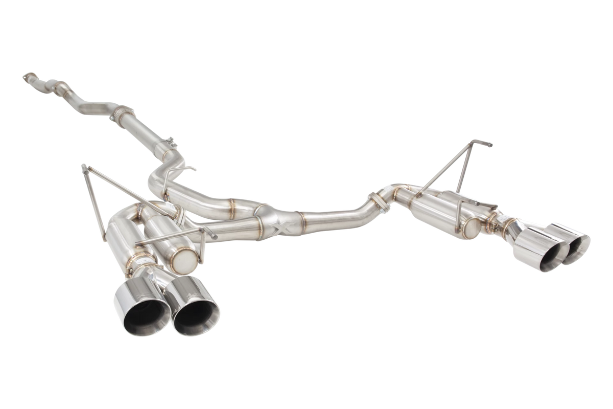 Xforce 3" Cat-Back Race System, 304 Stainless Steel