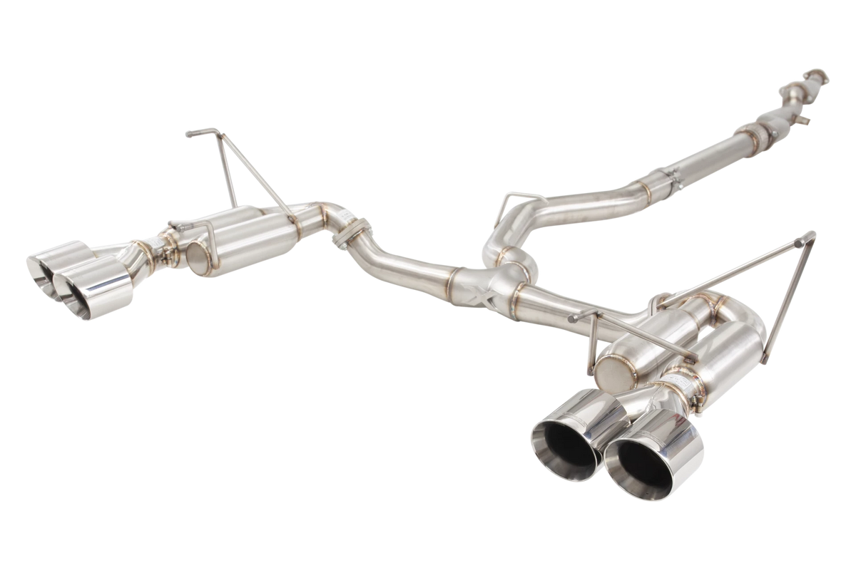 Xforce 3" Cat-Back Race System, 304 Stainless Steel-2