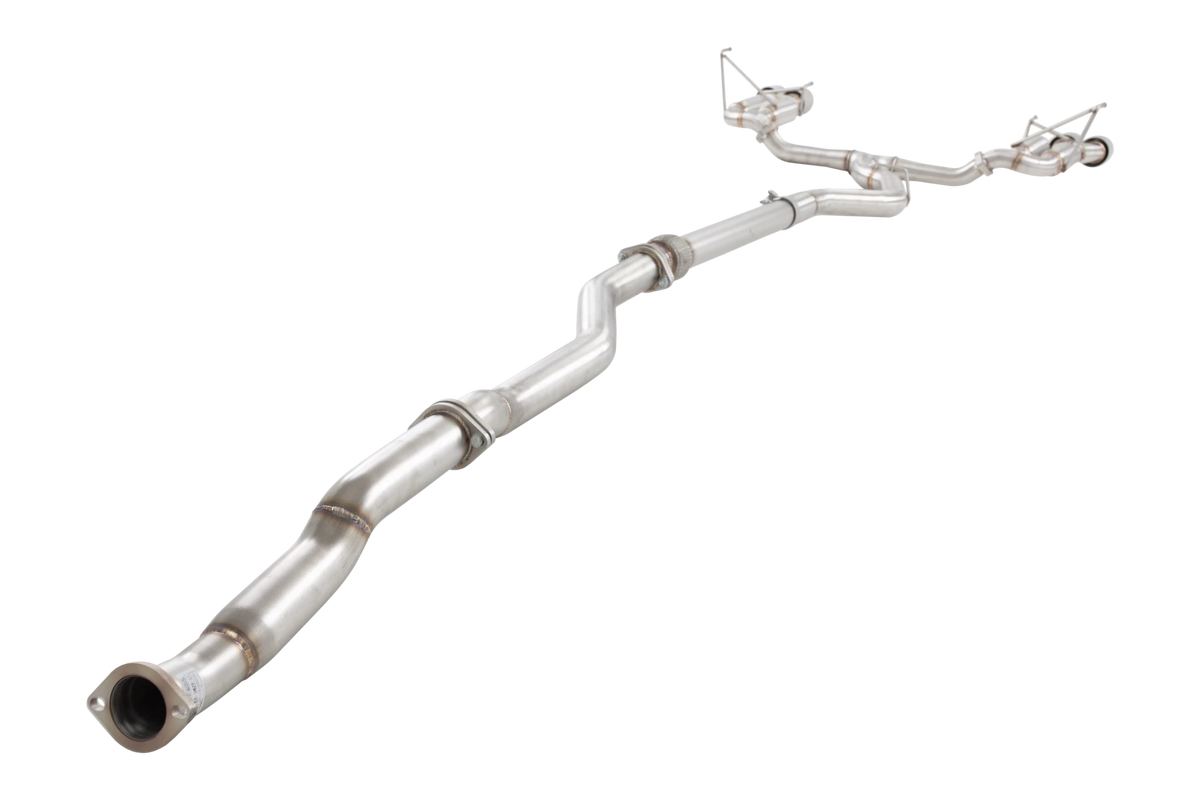 Xforce 3" Cat-Back Race System, 304 Stainless Steel-3