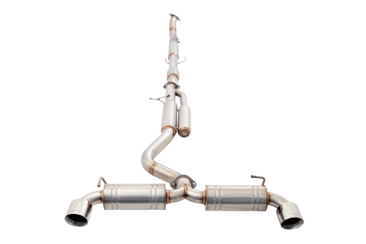 Xforce 3" Cat-Back System, 304 Stainless Steel-2