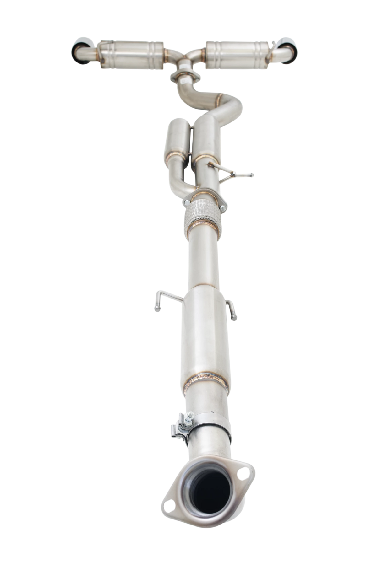Xforce 3" Cat-Back System, 304 Stainless Steel-4