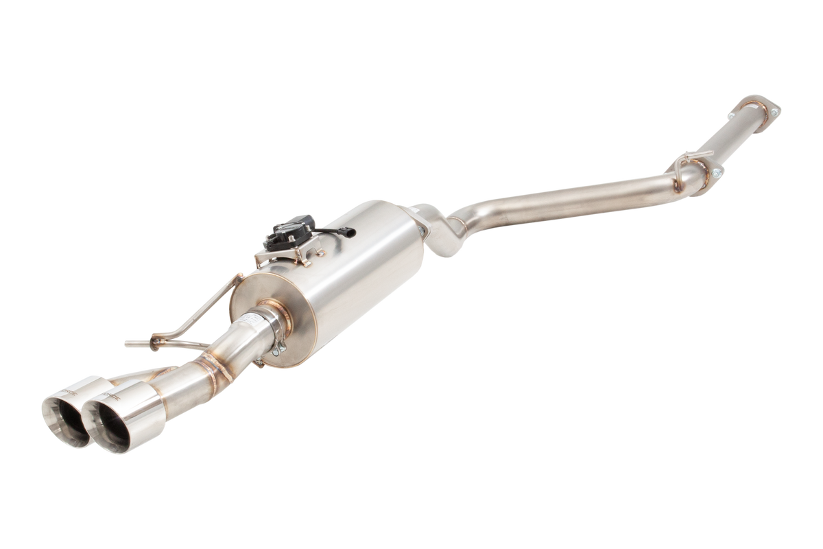 Xforce 2.5" Cat-Back System with Varex Muffler, 304 Stainless Steel-2