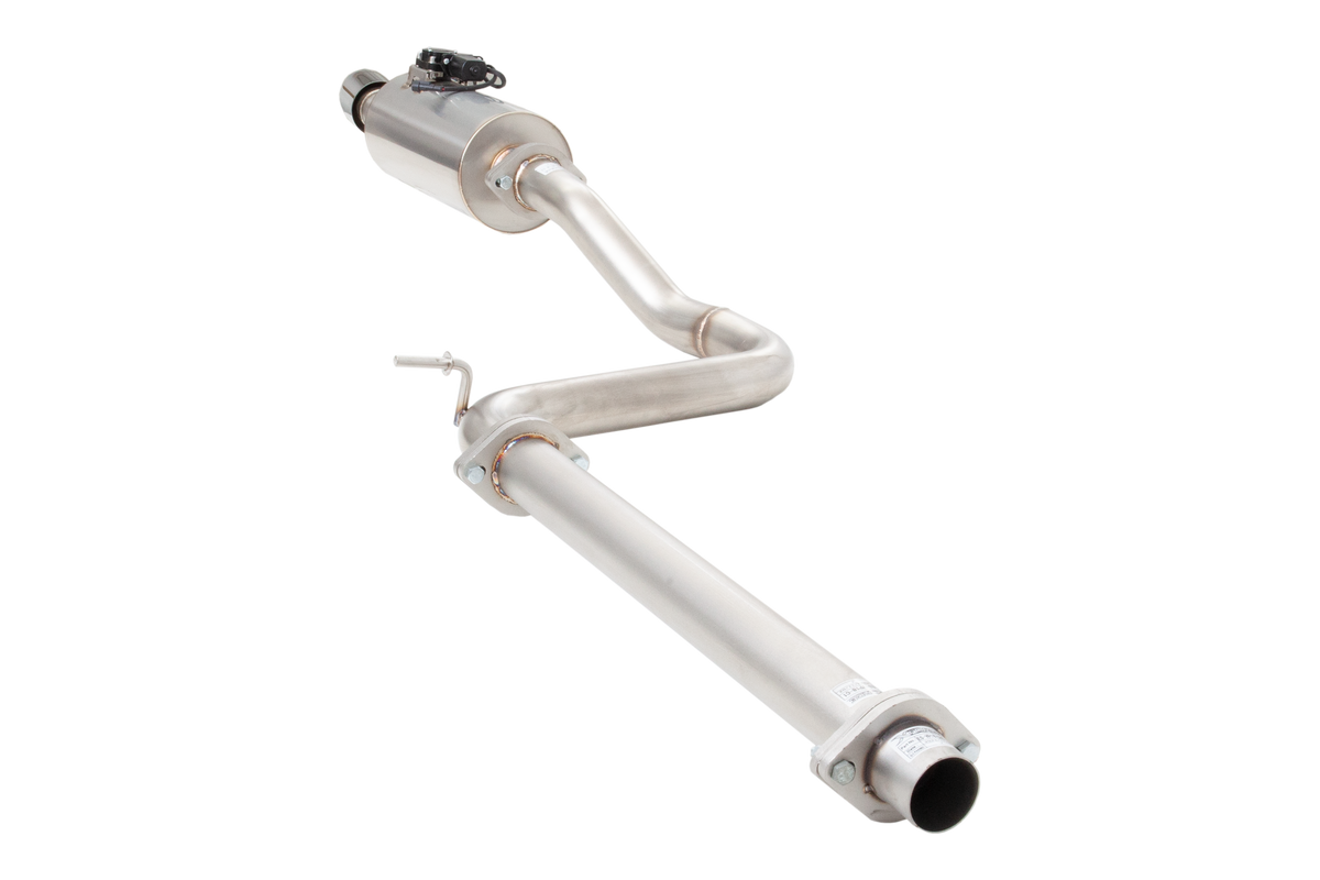 Xforce 2.5" Cat-Back System with Varex Muffler, 304 Stainless Steel-3