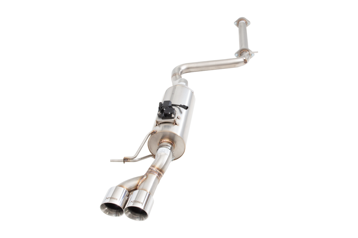 Xforce 2.5" Cat-Back System with Varex Muffler, 304 Stainless Steel-4