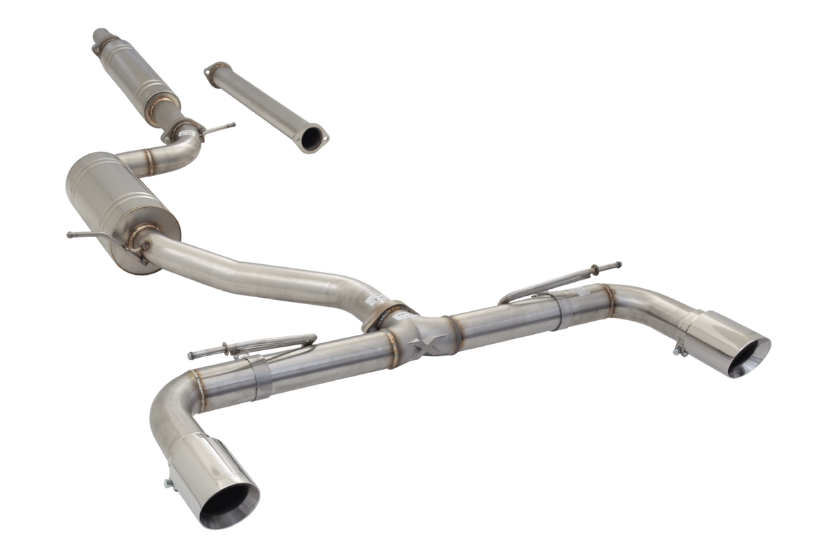 Xforce 3" Cat-Back System, 304 Stainless Steel-3